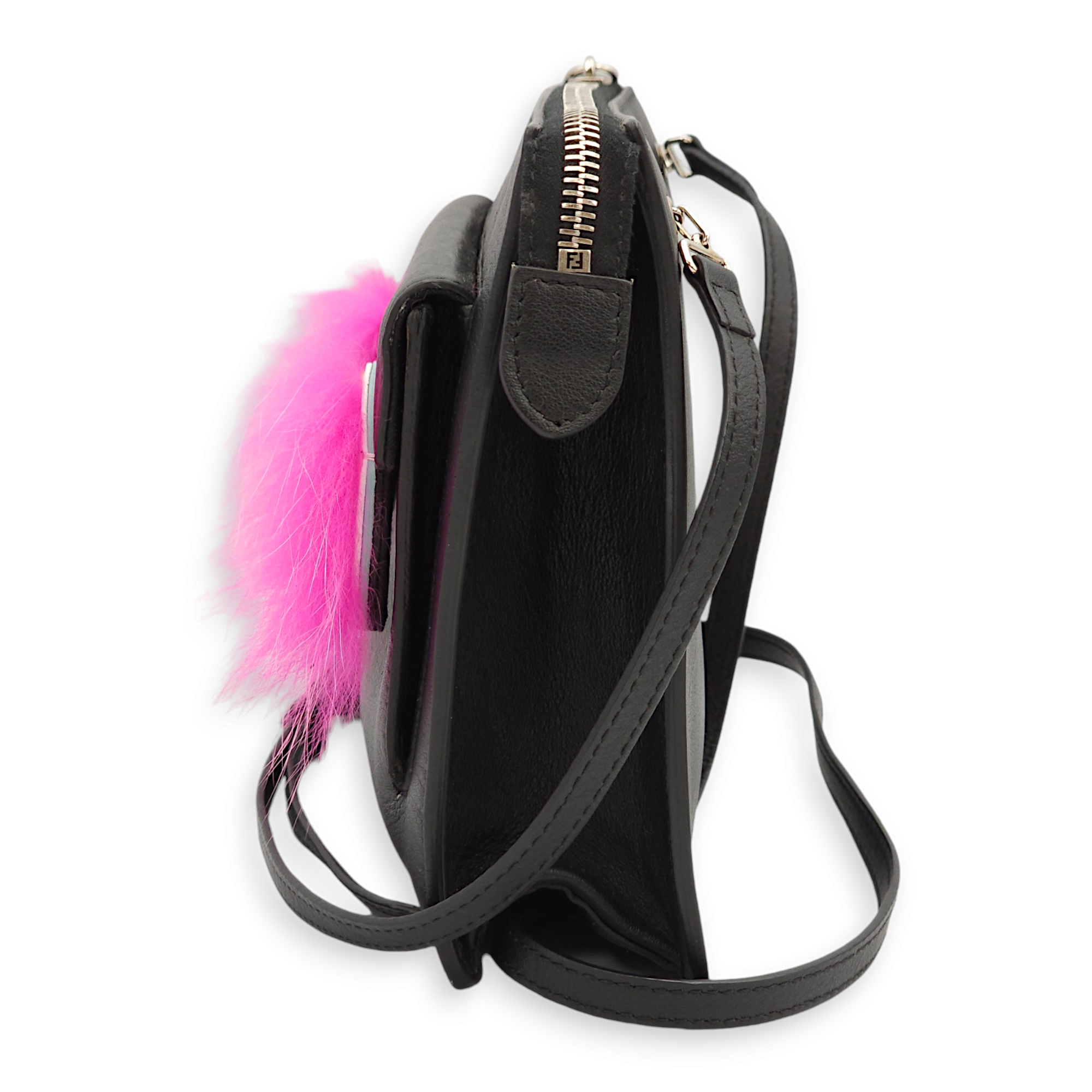 Monster 2Jours Multi-colour Crossbody Bag in Nappa Leather, Palladium hardware - Image 6