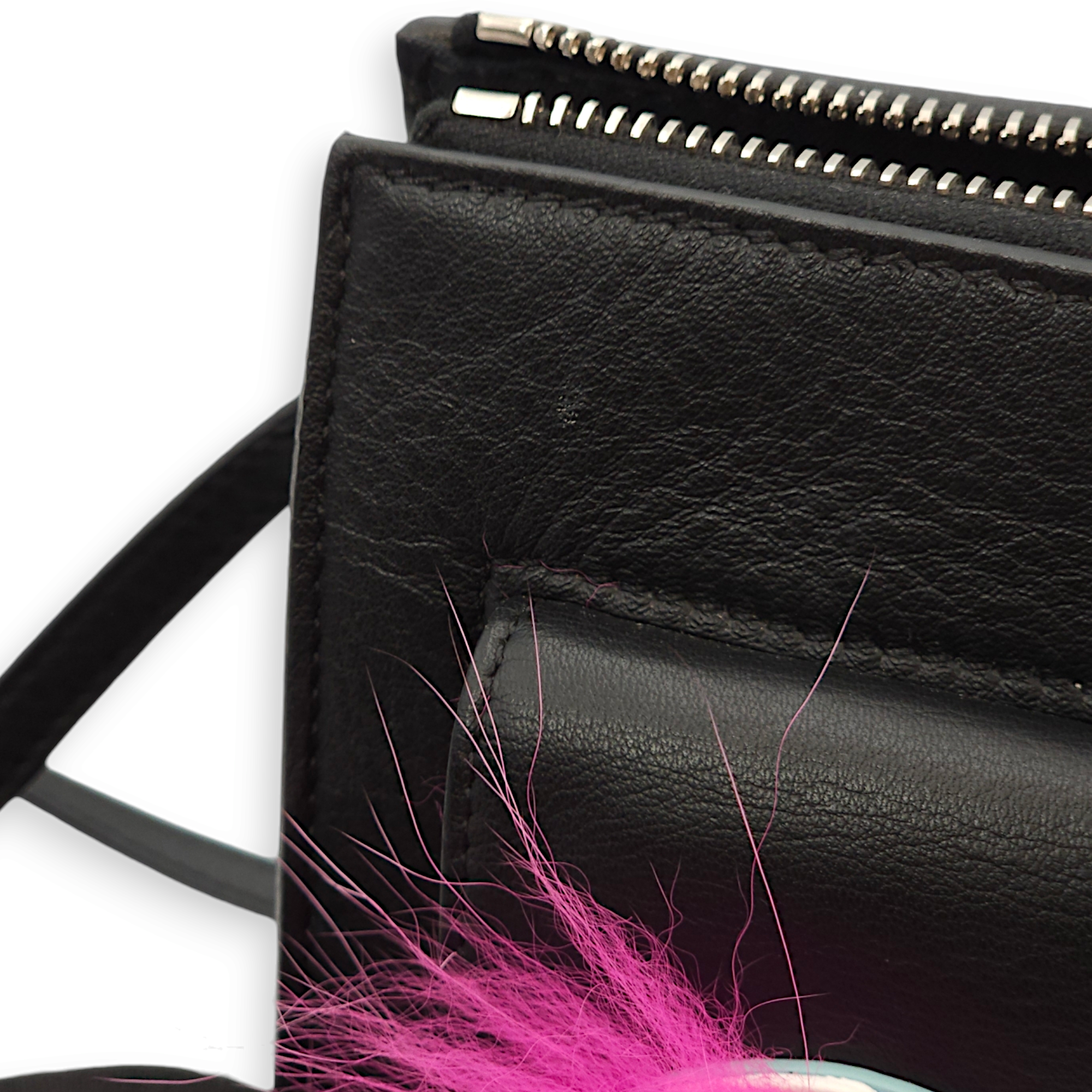 Monster 2Jours Multi-colour Crossbody Bag in Nappa Leather, Palladium hardware - Image 10