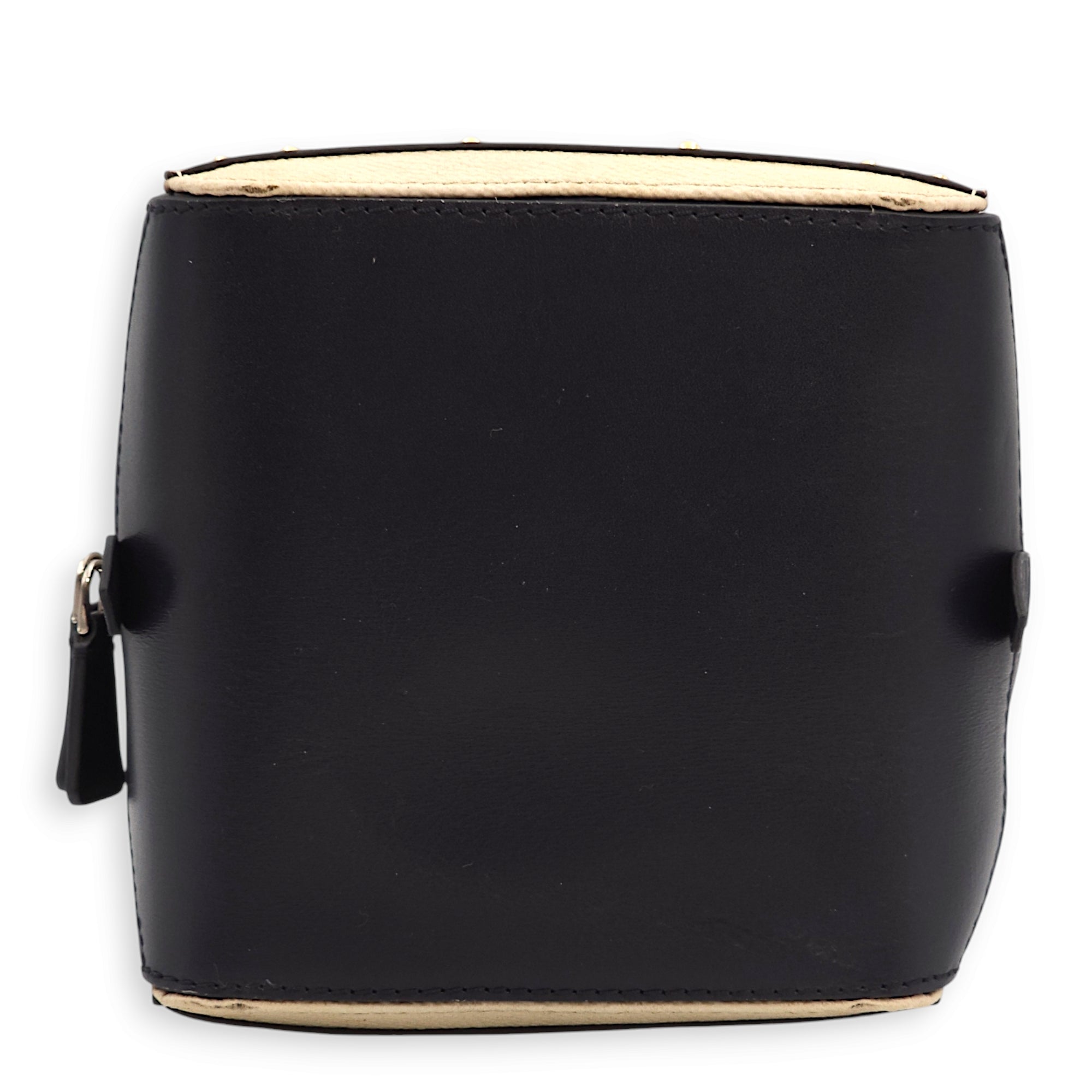 Time Trunk Square Multi-colour Top Handle Bag in Canvas/Calf, Palladium hardware - Image 8