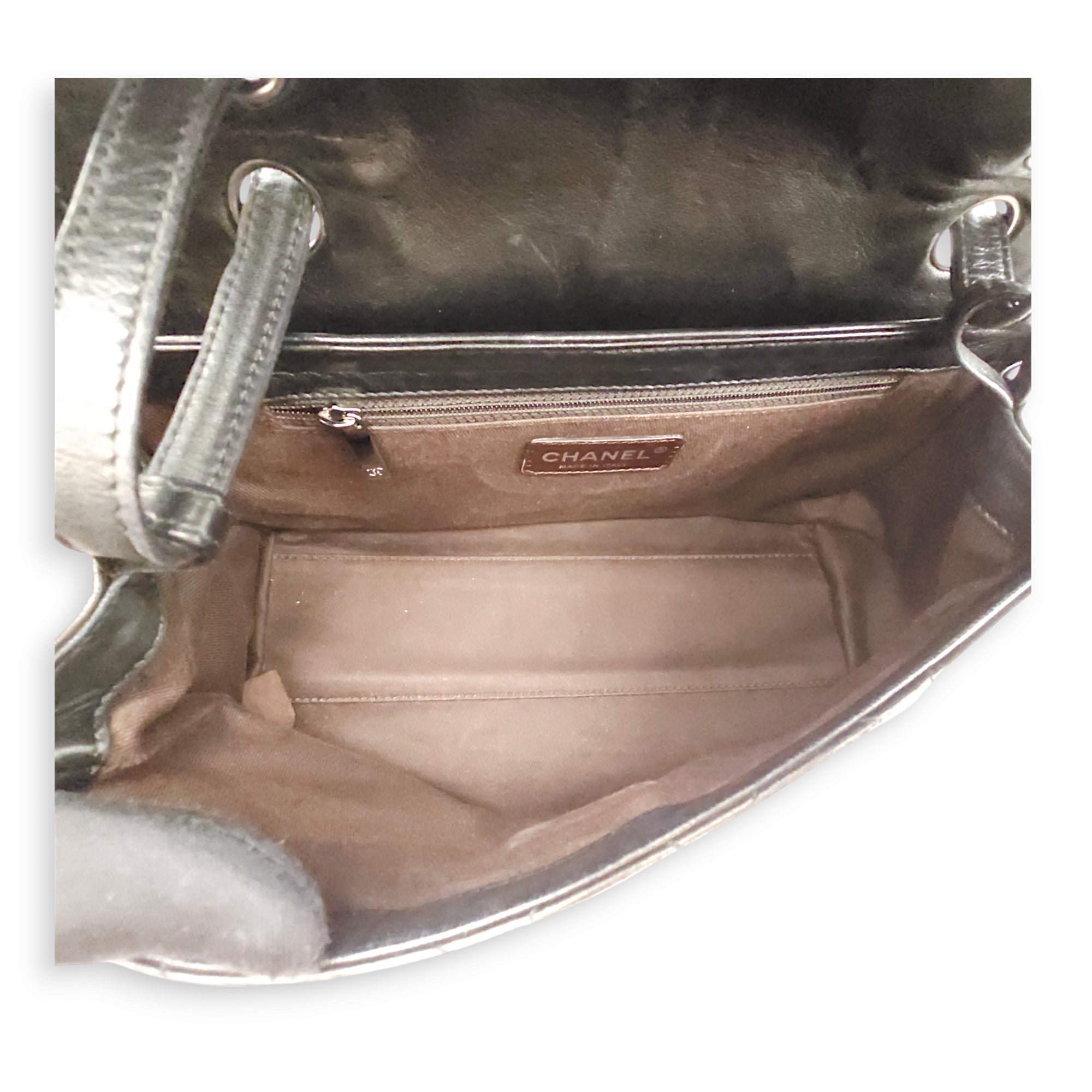 Reissue Seasonal Flap 25x15x9cm Black, grey, white Shoulder Bag in Lambskin, Silver hardware - Image 8