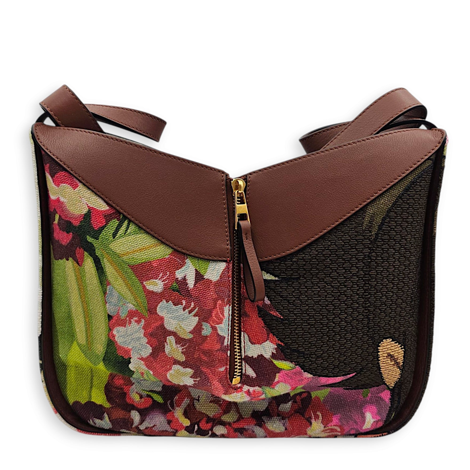 Hammock- Spirited Away Chihiro Small Multi-colour Crossbody Bag in Calf, canvas, Gold hardware - Image 4