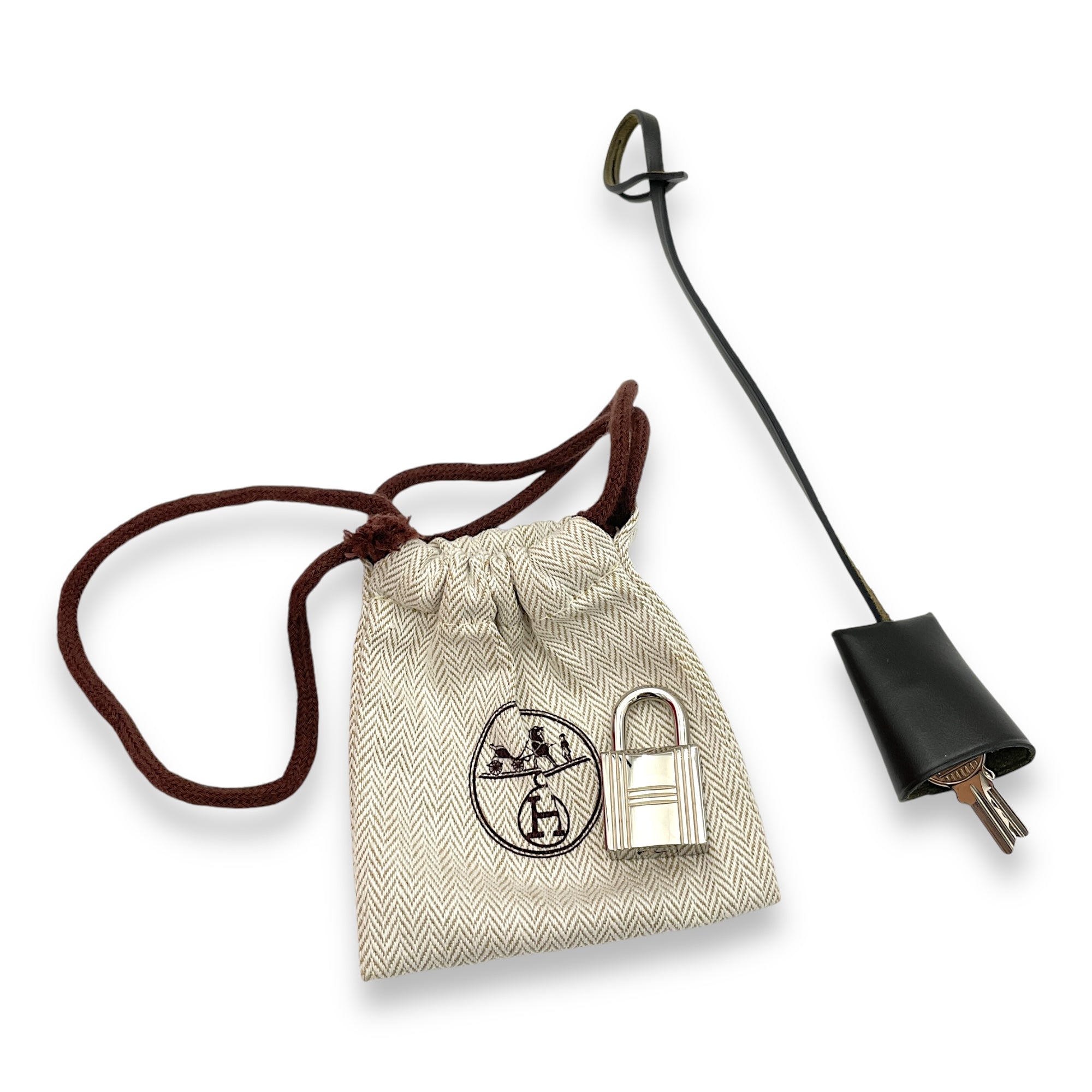 Herbag 30 Pink in Canvas, Palladium hardware - Image 13