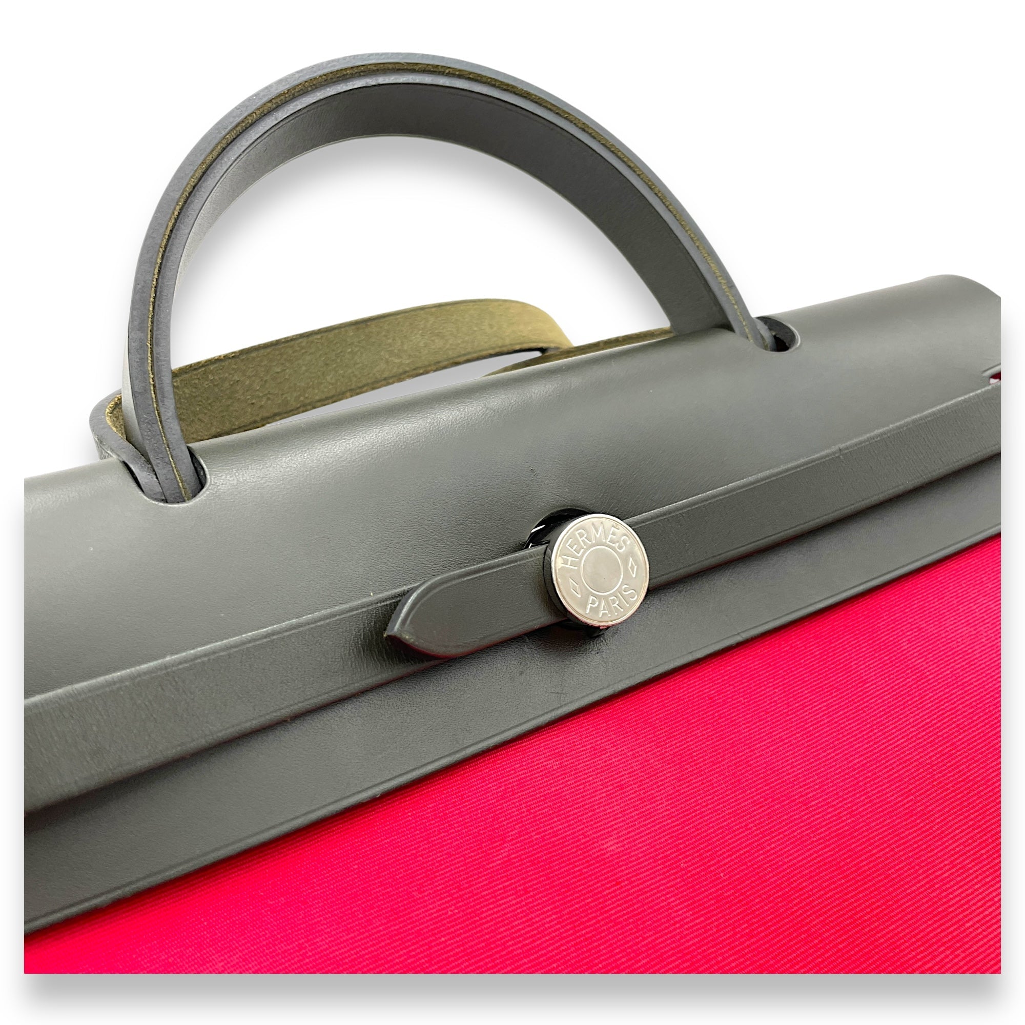 Herbag 30 Pink in Canvas, Palladium hardware - Image 6