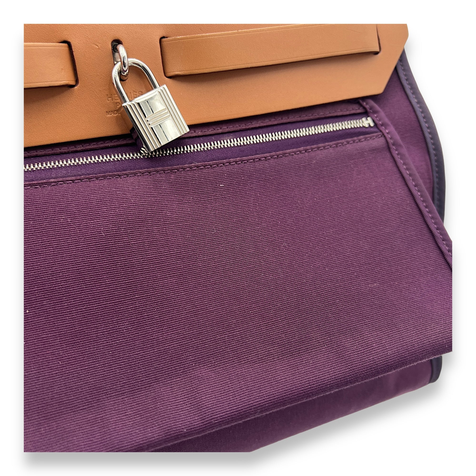 Herbag 31 Cassis in Canvas, Palladium hardware - Image 9