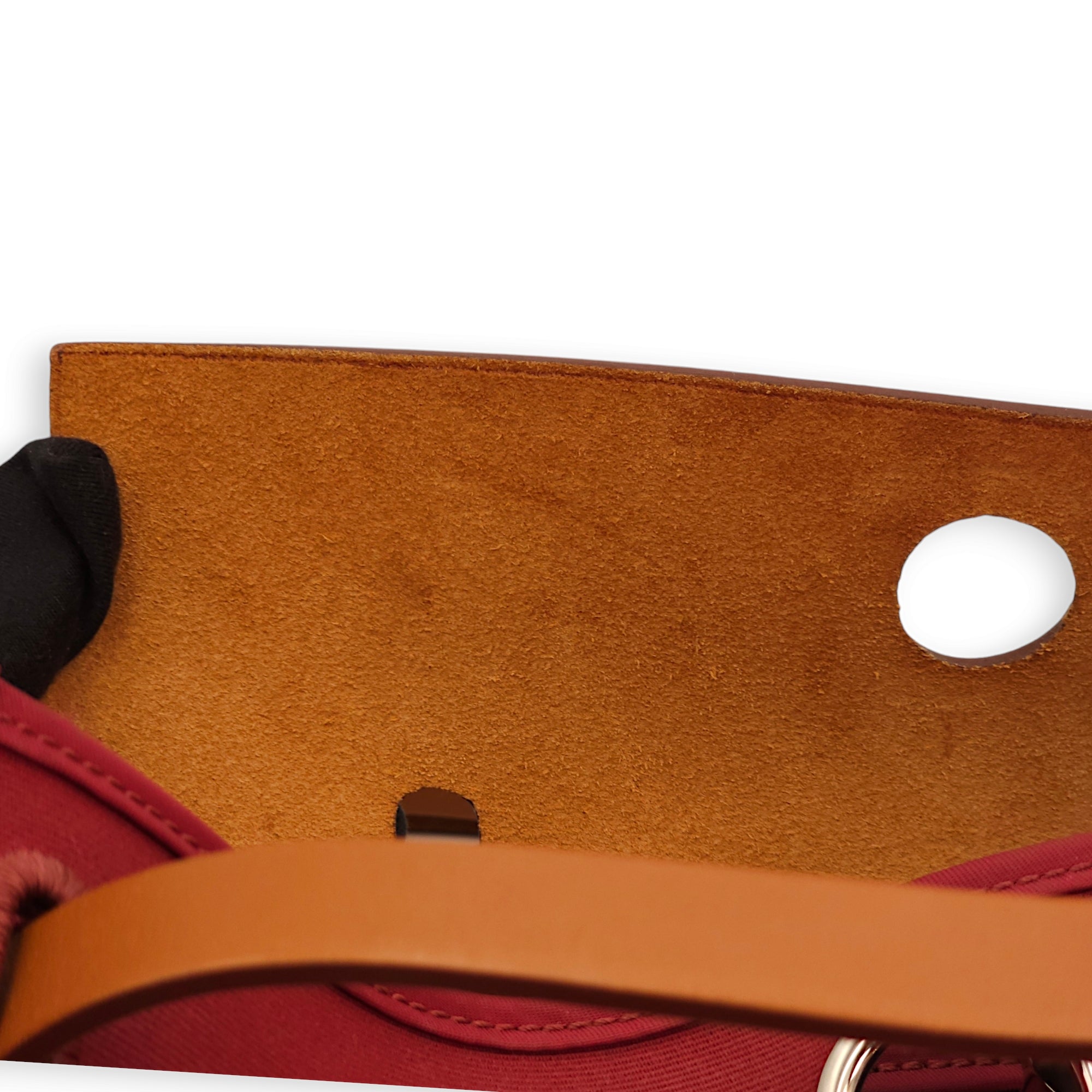 Herbag 31 Rubis in Toile/Vache Hunter, Palladium hardware - Image 12