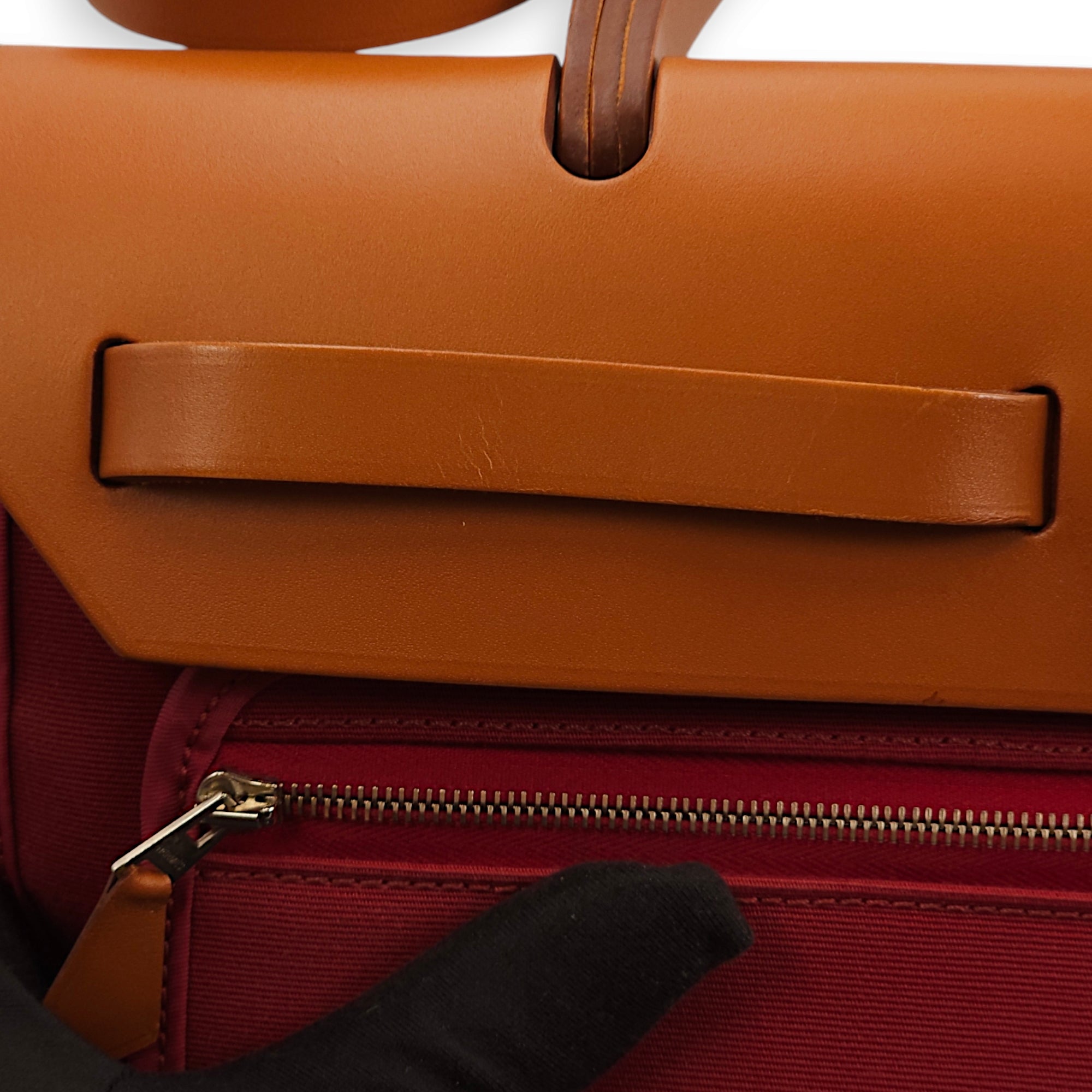 Herbag 31 Rubis in Toile/Vache Hunter, Palladium hardware - Image 2