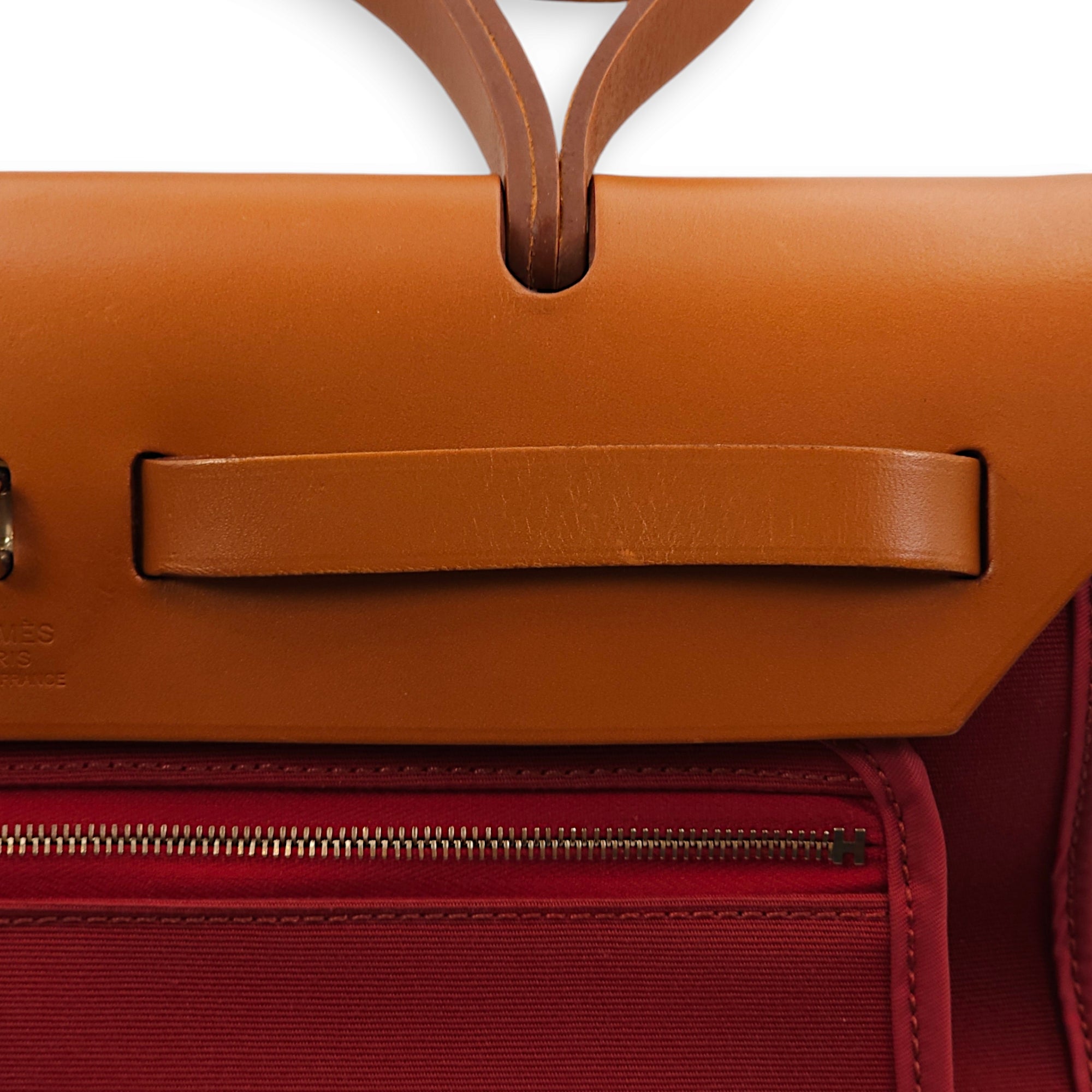 Herbag 31 Rubis in Toile/Vache Hunter, Palladium hardware - Image 3