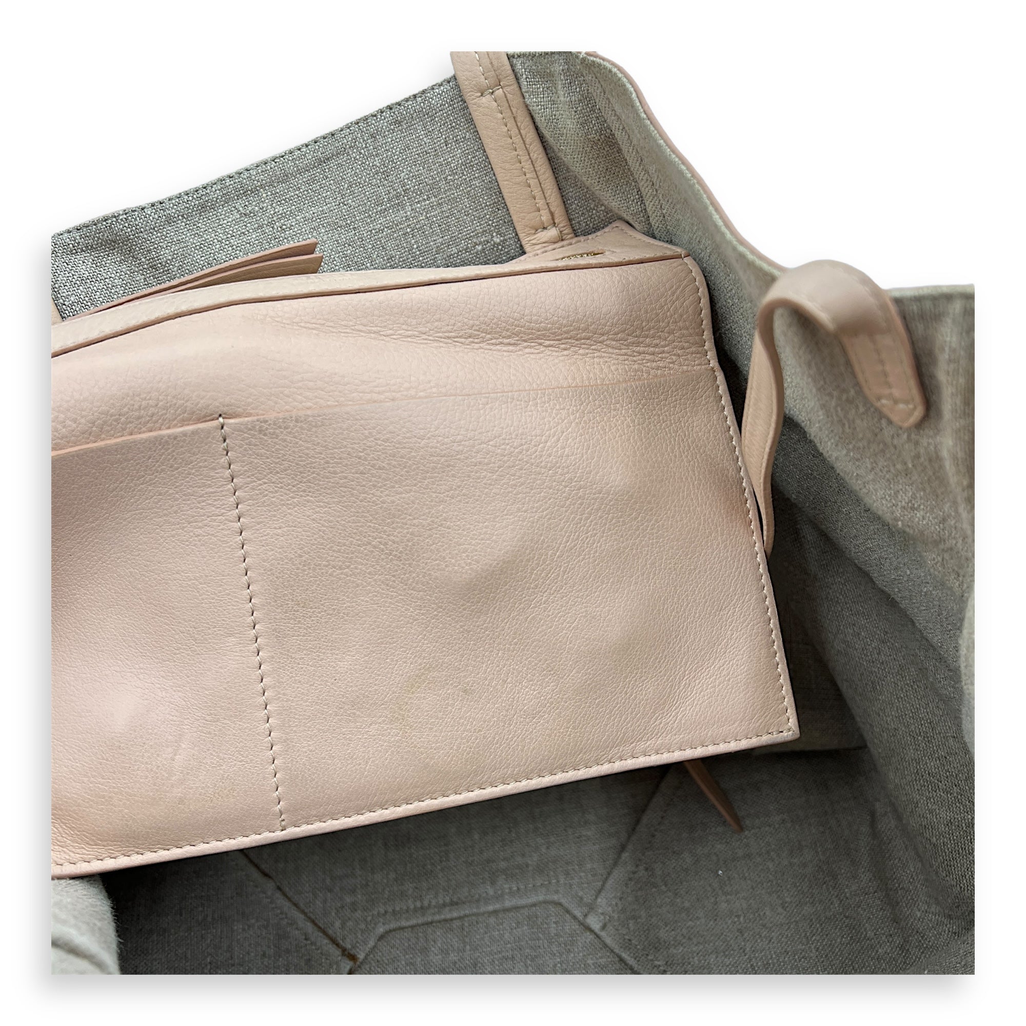 Phantom Cabas Tote bag in Calfskin, Gold Hardware - Image 14