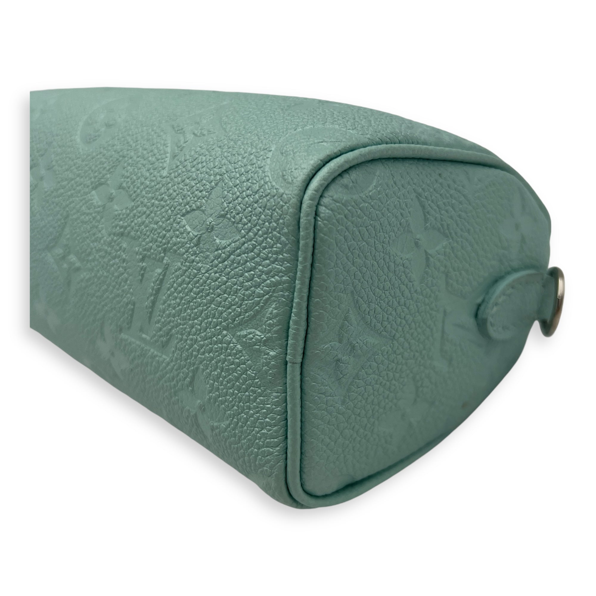 Speedy SH Lagoon Top Handle Bag in Monogram Empreinte Leather, Silver hardware - Image 11