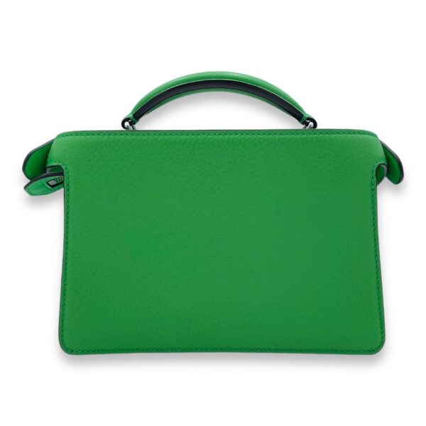 ISeeU Small Green Top Handle Bag in Calfskin, Silver hardware - Image 2