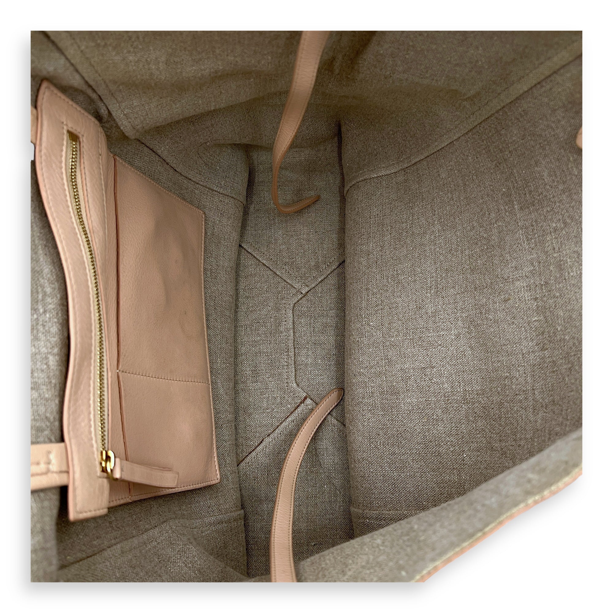 Phantom Cabas Tote bag in Calfskin, Gold Hardware - Image 6