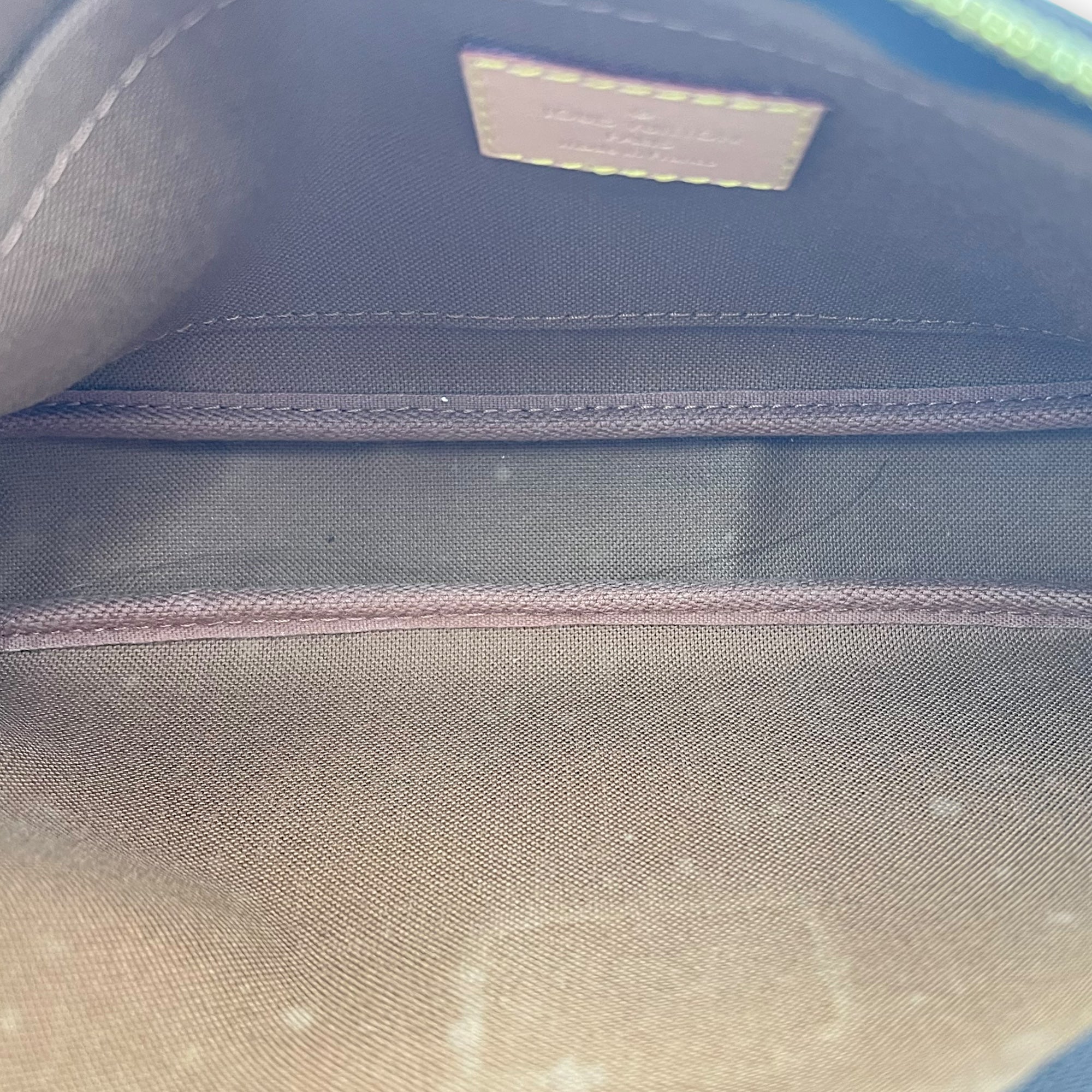 Multi-Pochette Accessoires Crossbody Bag Brown in Monogram Coated Canvas, Gold hardware - Image 7