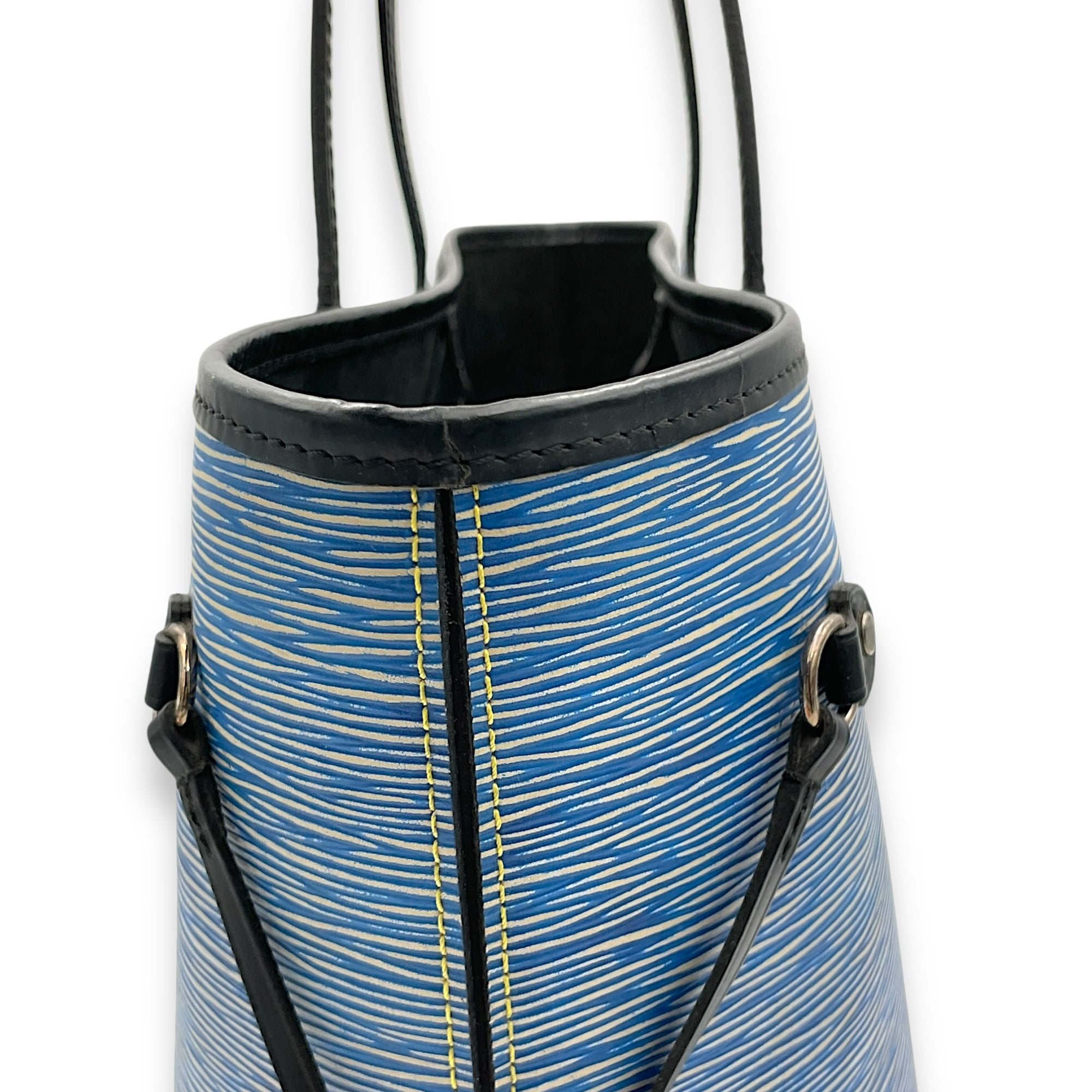 Neverfull MM Tote bag in Epi leather, Silver Hardware - Image 8