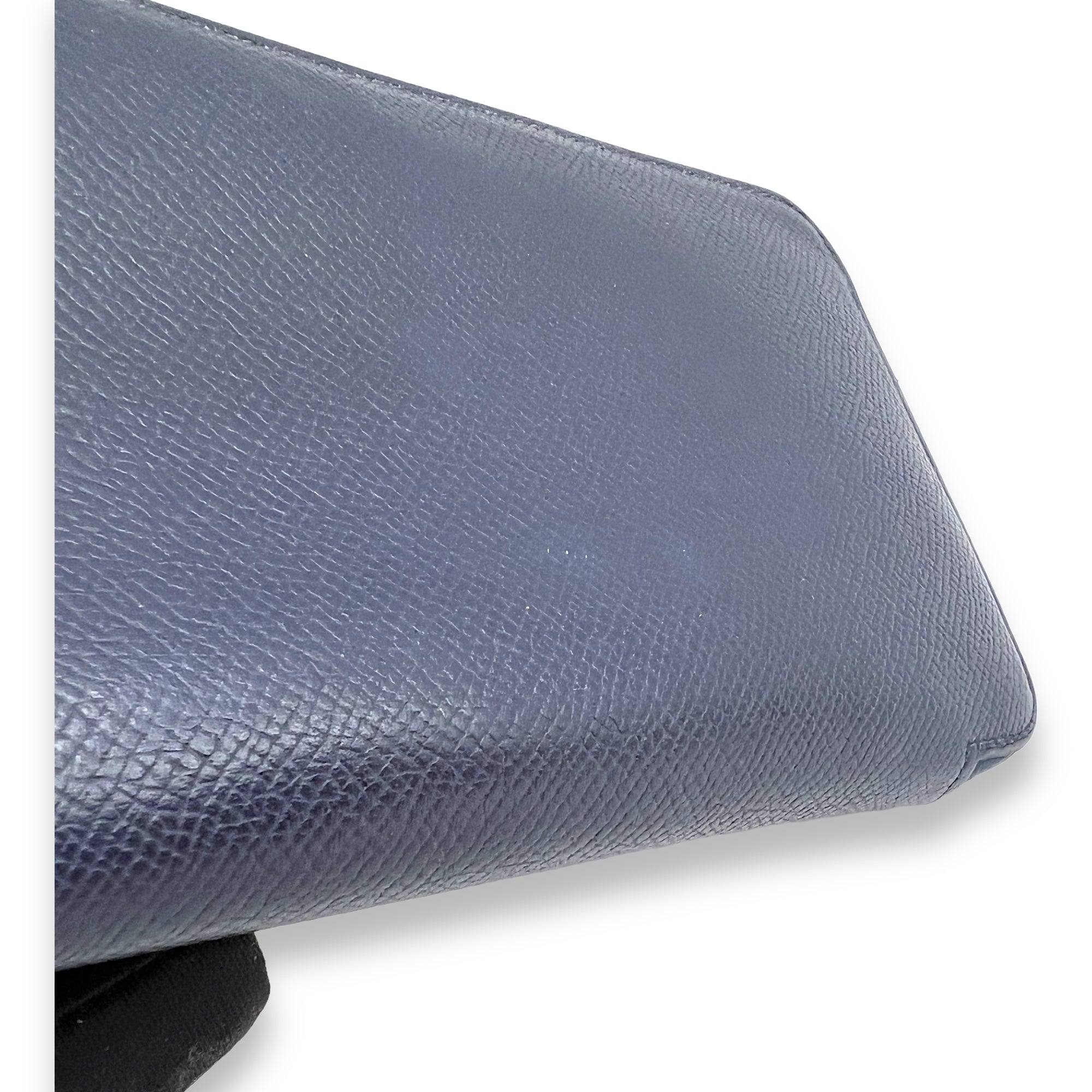 Silk In Long Blue in Epsom, Palladium hardware - Image 9