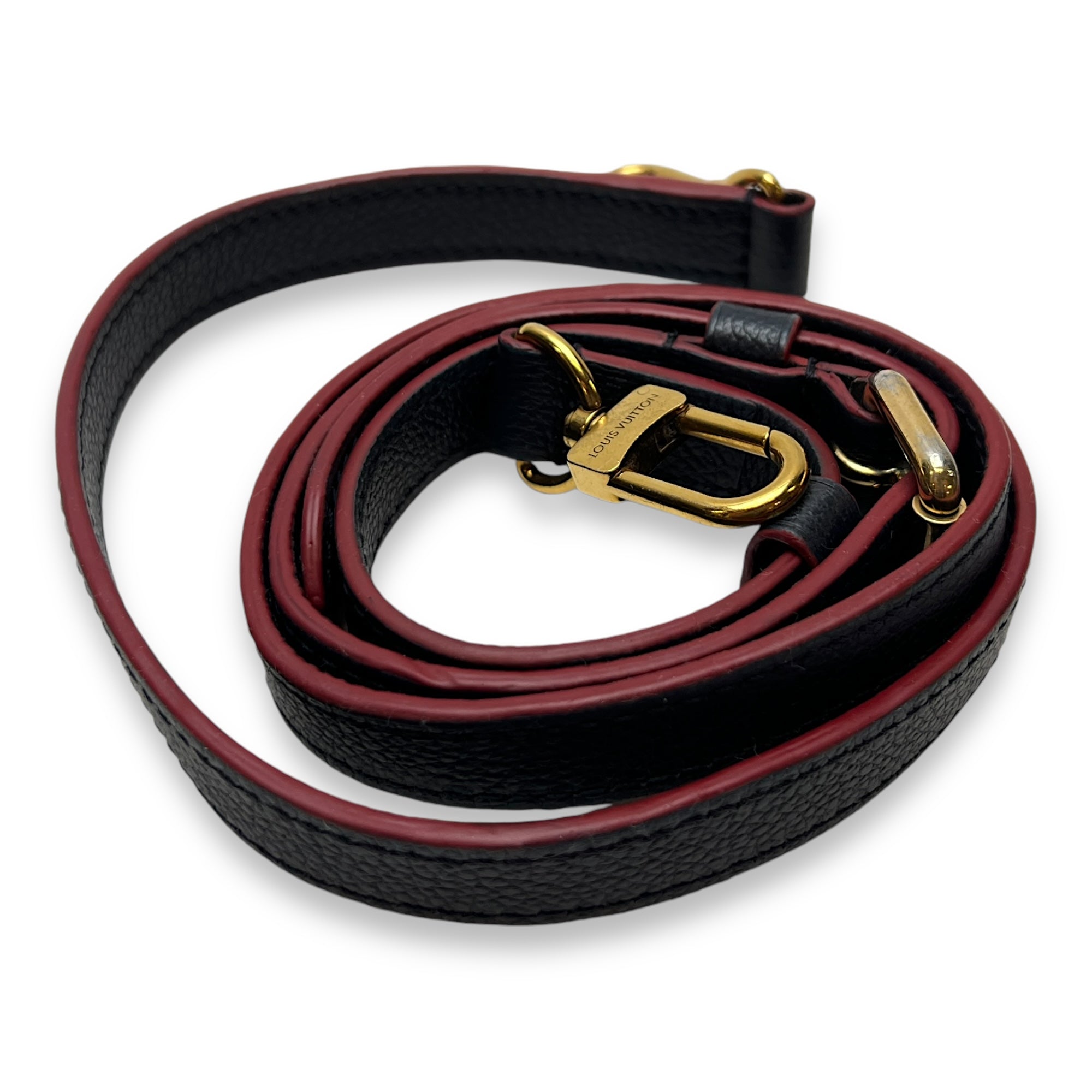 Metis Pochette Blue Crossbody Bag in Monogram Empreinte Leather, Gold hardware - Image 10