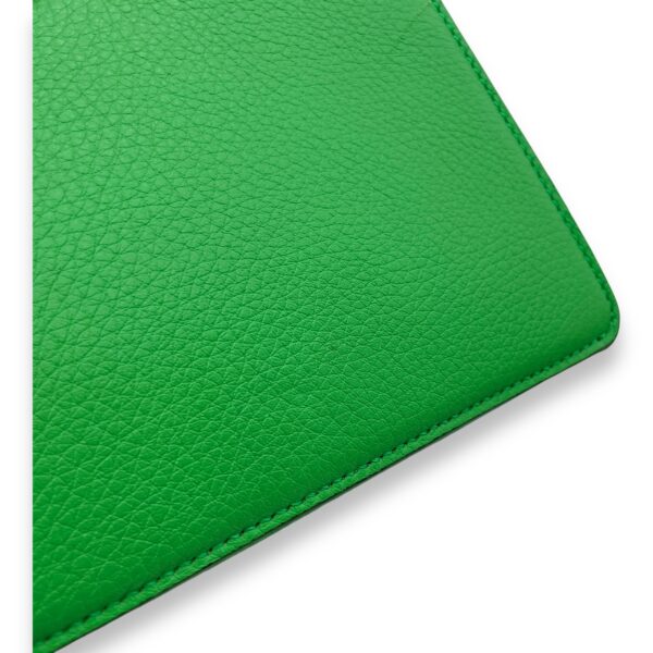 ISeeU Small Green Top Handle Bag in Calfskin, Silver hardware - Image 11