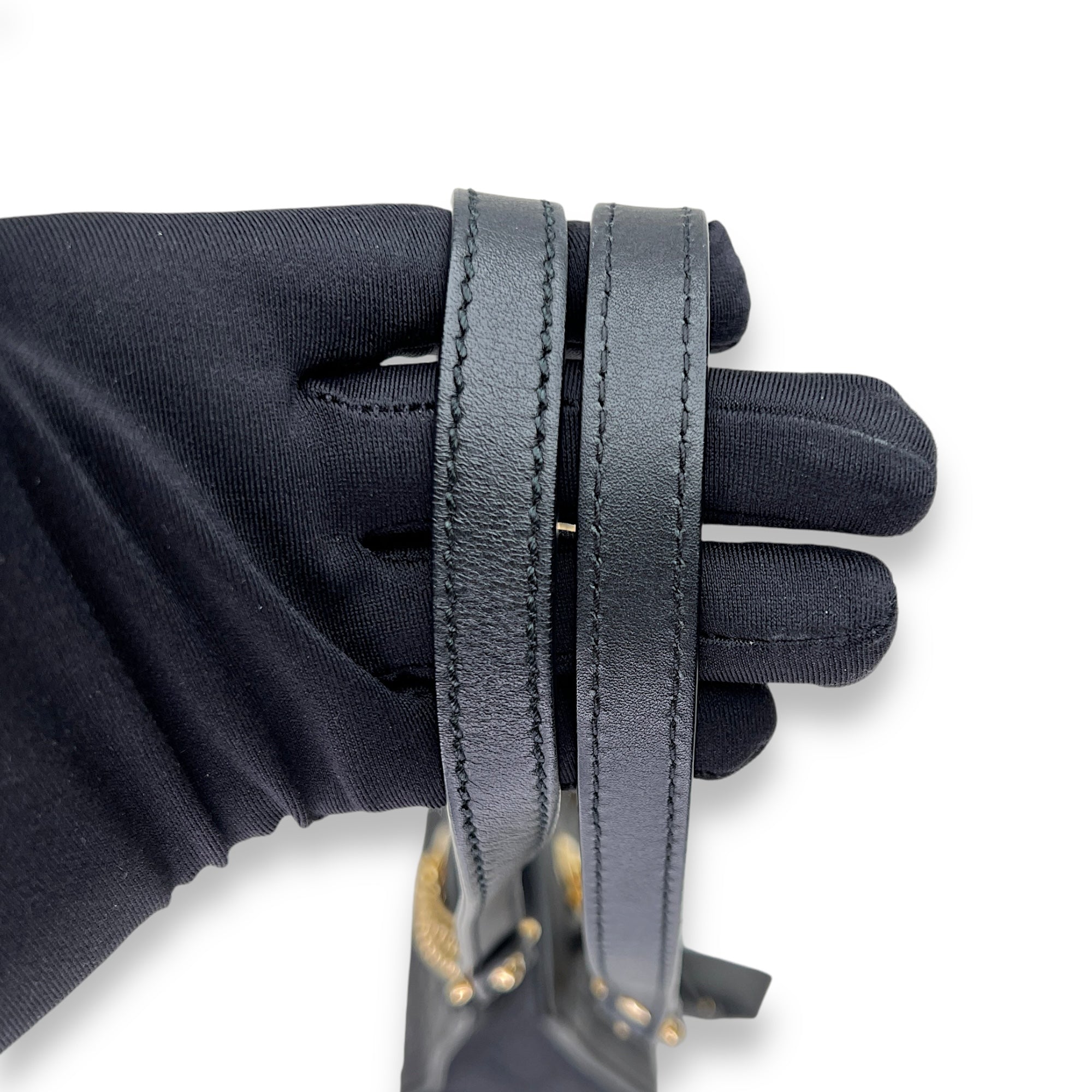 Padlock Small Shoulder bag in Guccissima leather, Gold Hardware - Image 10