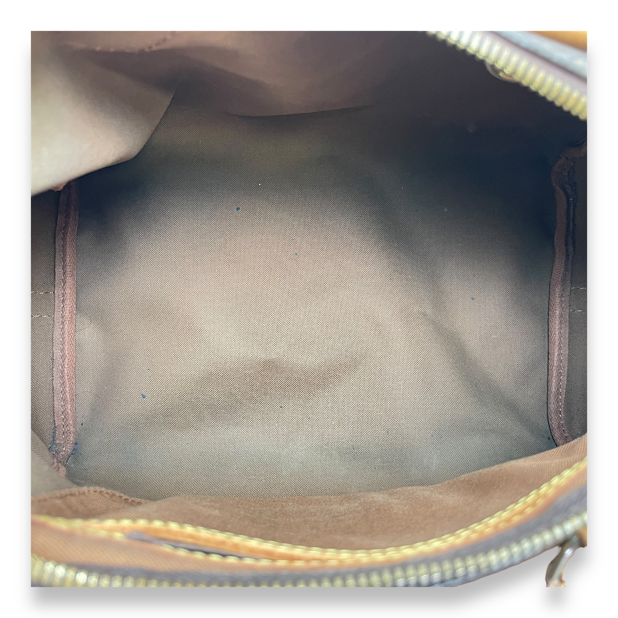 Speedy Bandouliere 30 Brown Top Handle Bag in Monogram Coated Canvas, Gold hardware - Image 13