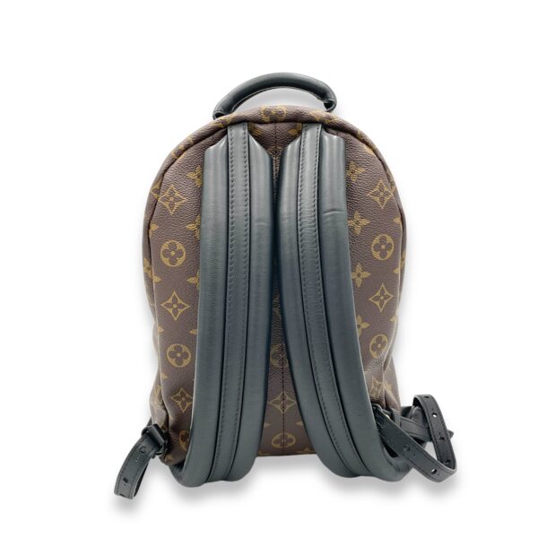 Palm Springs PM Brown Backpack in Monogram Coated Canvas, Gold hardware - Image 2