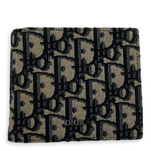 Oblique Wallet Blue in Jacquard