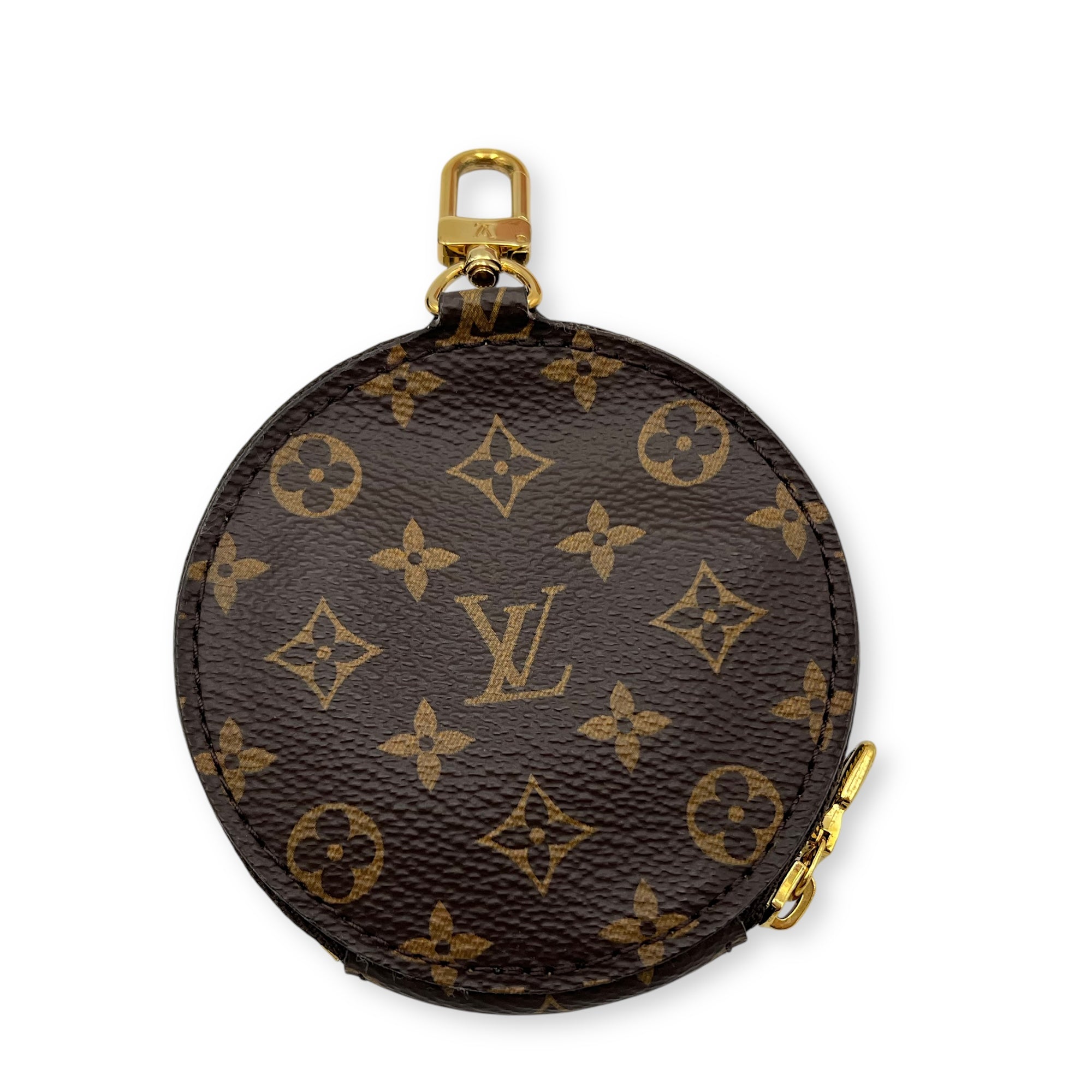 Multi-Pochette Accessoires Crossbody Bag Brown in Monogram Coated Canvas, Gold hardware - Image 15