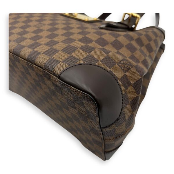 Hampstead Shoulder Bag Damier Ebene in Coated Canvas, Gold hardware - Image 11