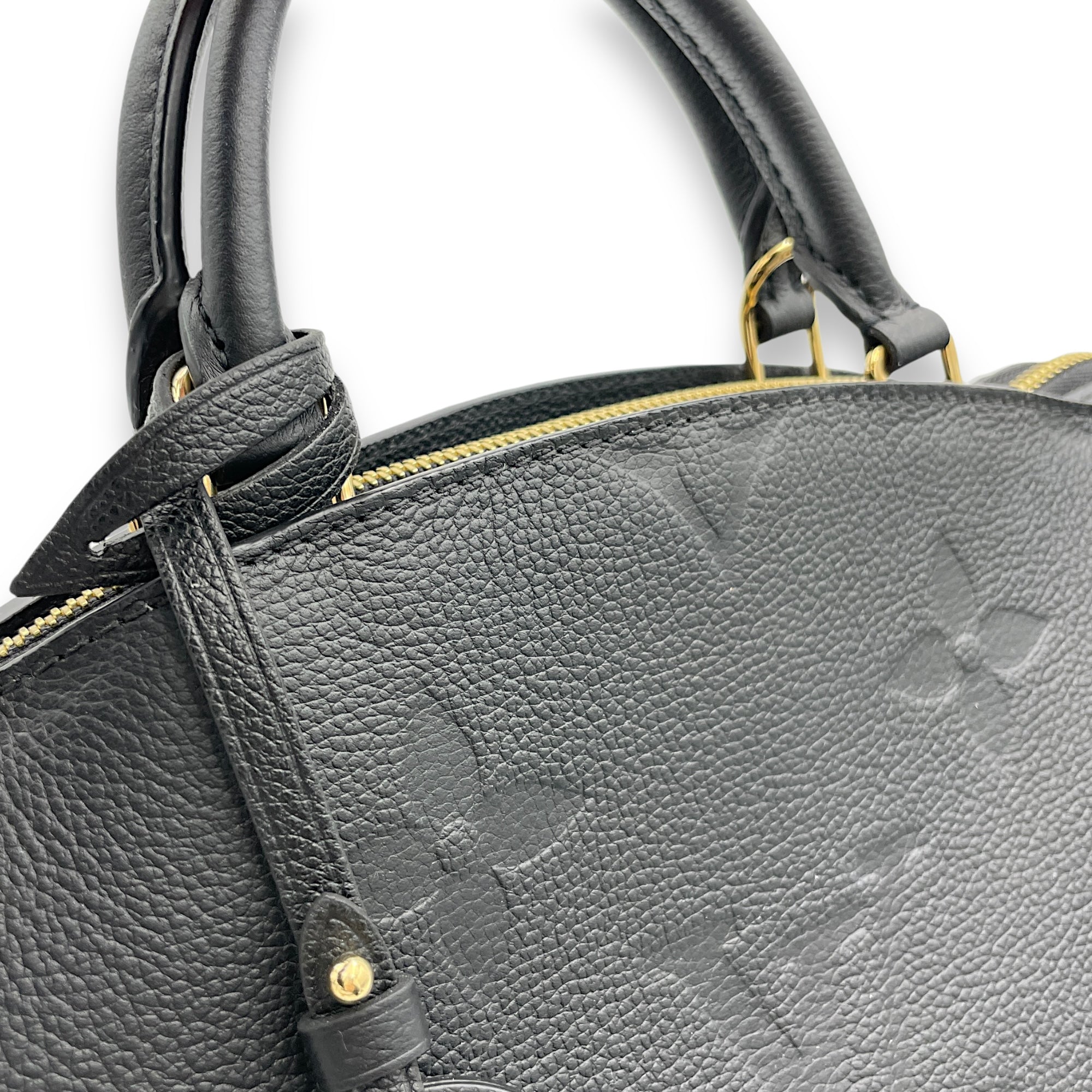 Petit Palais Top handle bag in Monogram Empreinte leather, Gold Hardware - Image 7