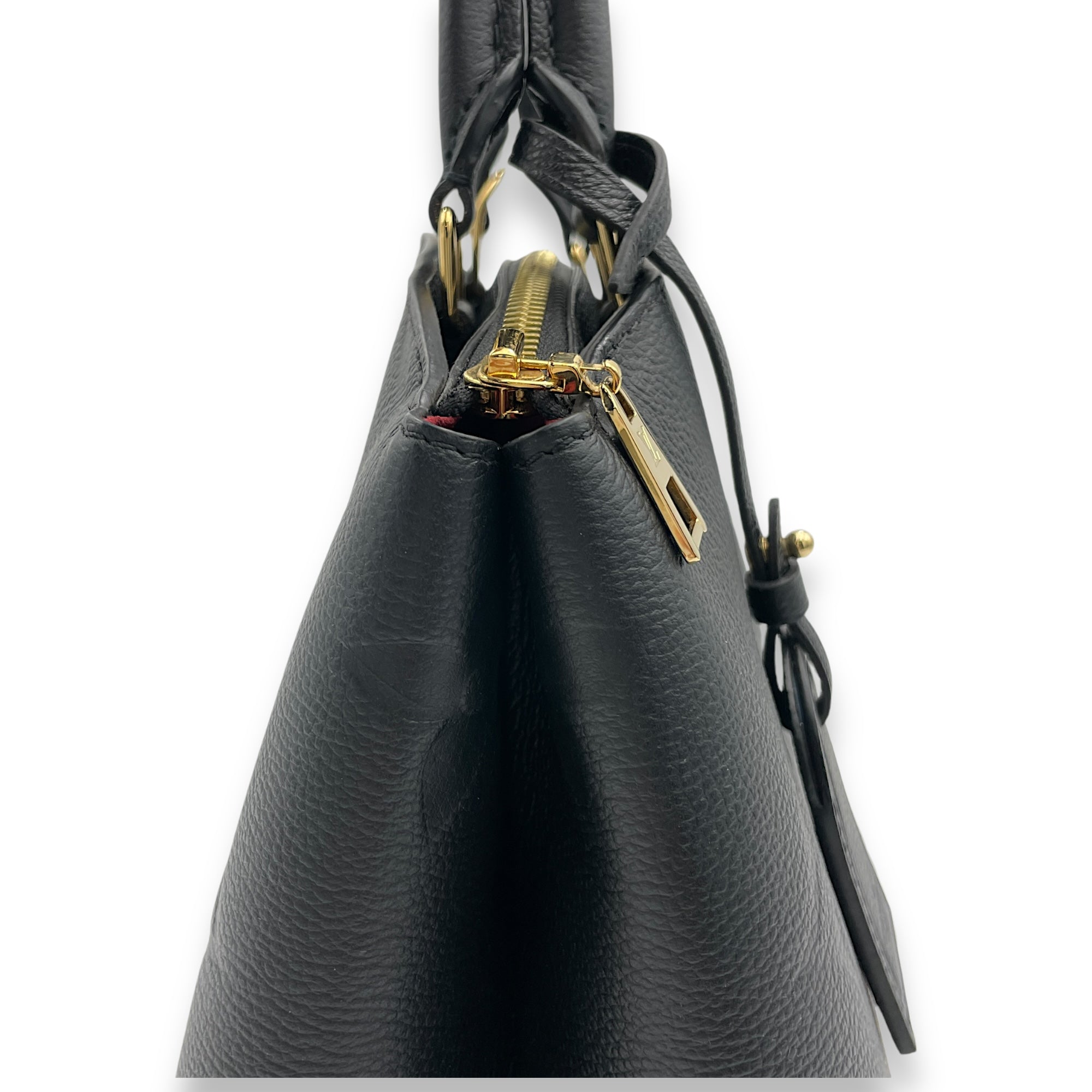 Petit Palais Top handle bag in Monogram Empreinte leather, Gold Hardware - Image 9