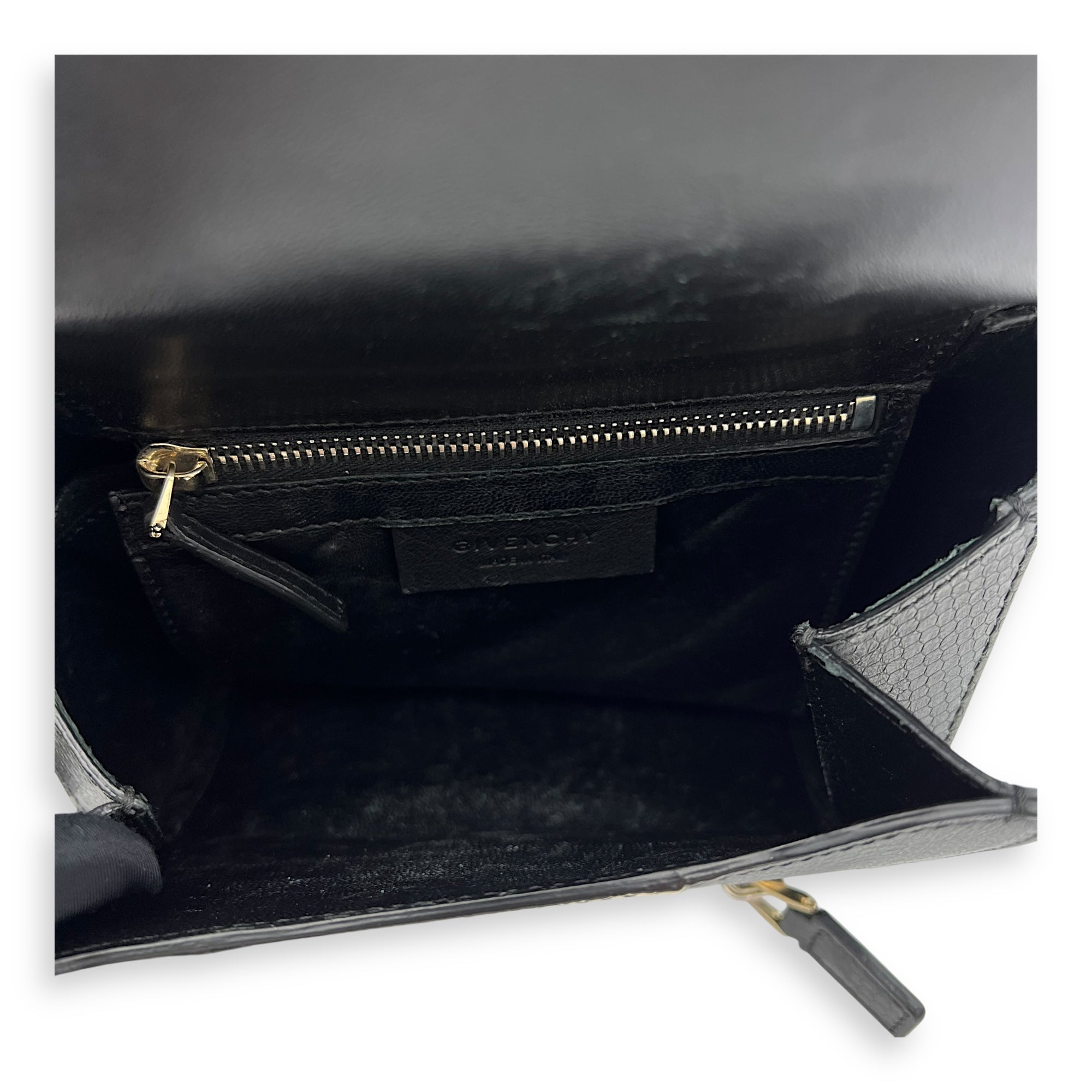 Pandora Box Crossbody Bag Multi-colour in Python Leather, Silver hardware - Image 6