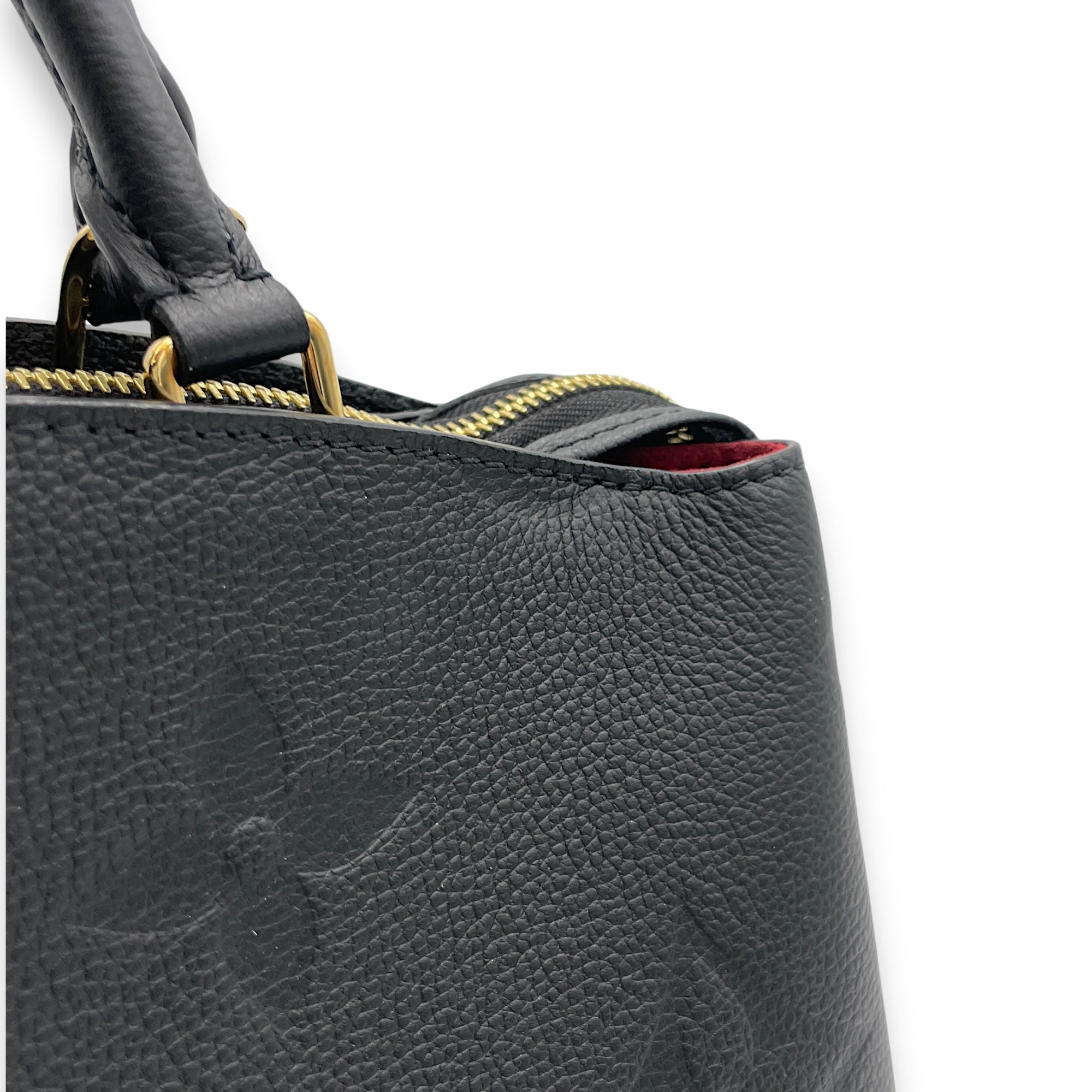 Petit Palais Top handle bag in Monogram Empreinte leather, Gold Hardware - Image 10