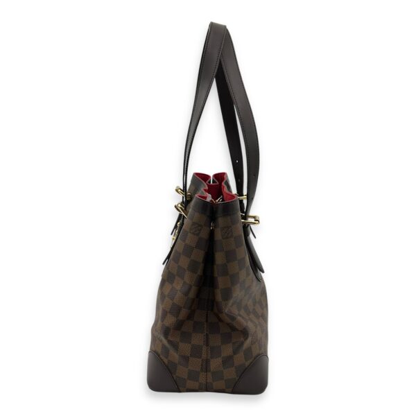 Hampstead Shoulder Bag Damier Ebene in Coated Canvas, Gold hardware - Image 4