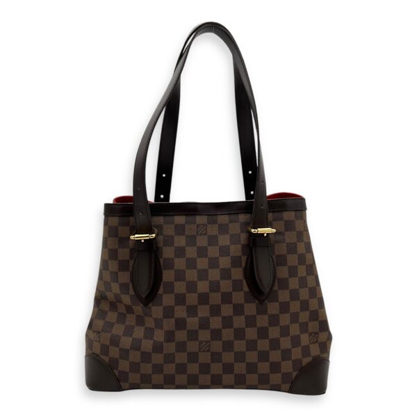 Hampstead Shoulder Bag Damier Ebene in Coated Canvas, Gold hardware - Image 2