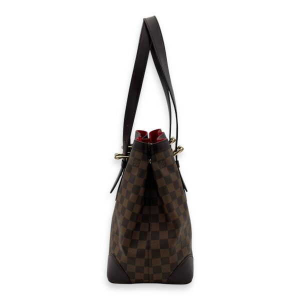 Hampstead Shoulder Bag Damier Ebene in Coated Canvas, Gold hardware - Image 3
