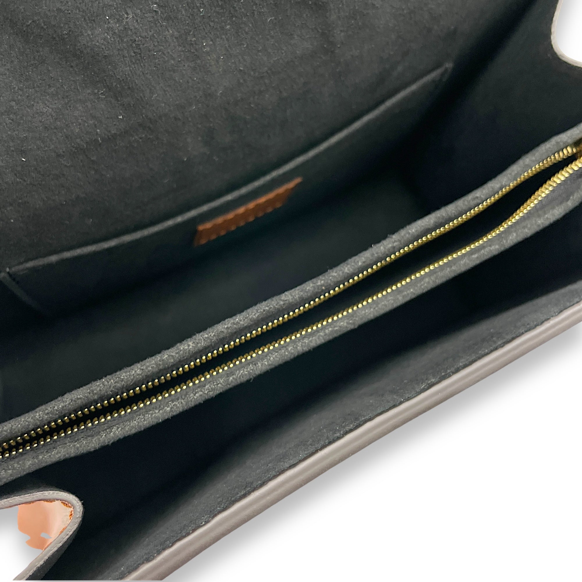 Reverse Dauphine MM Shoulder bag in Coated canvas, Gold Hardware - Image 11