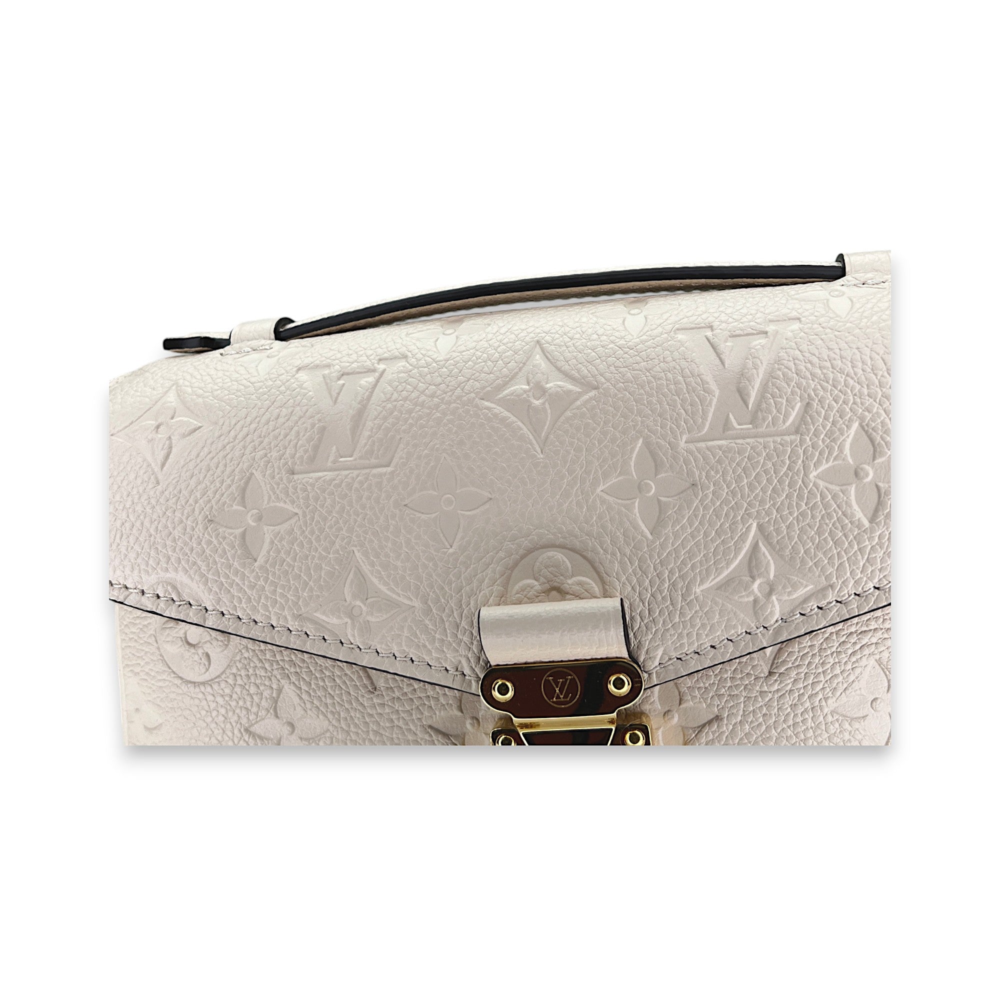 Metis East West Beige Crossbody Bag in Monogram Empreinte Leather, Gold hardware - Image 7