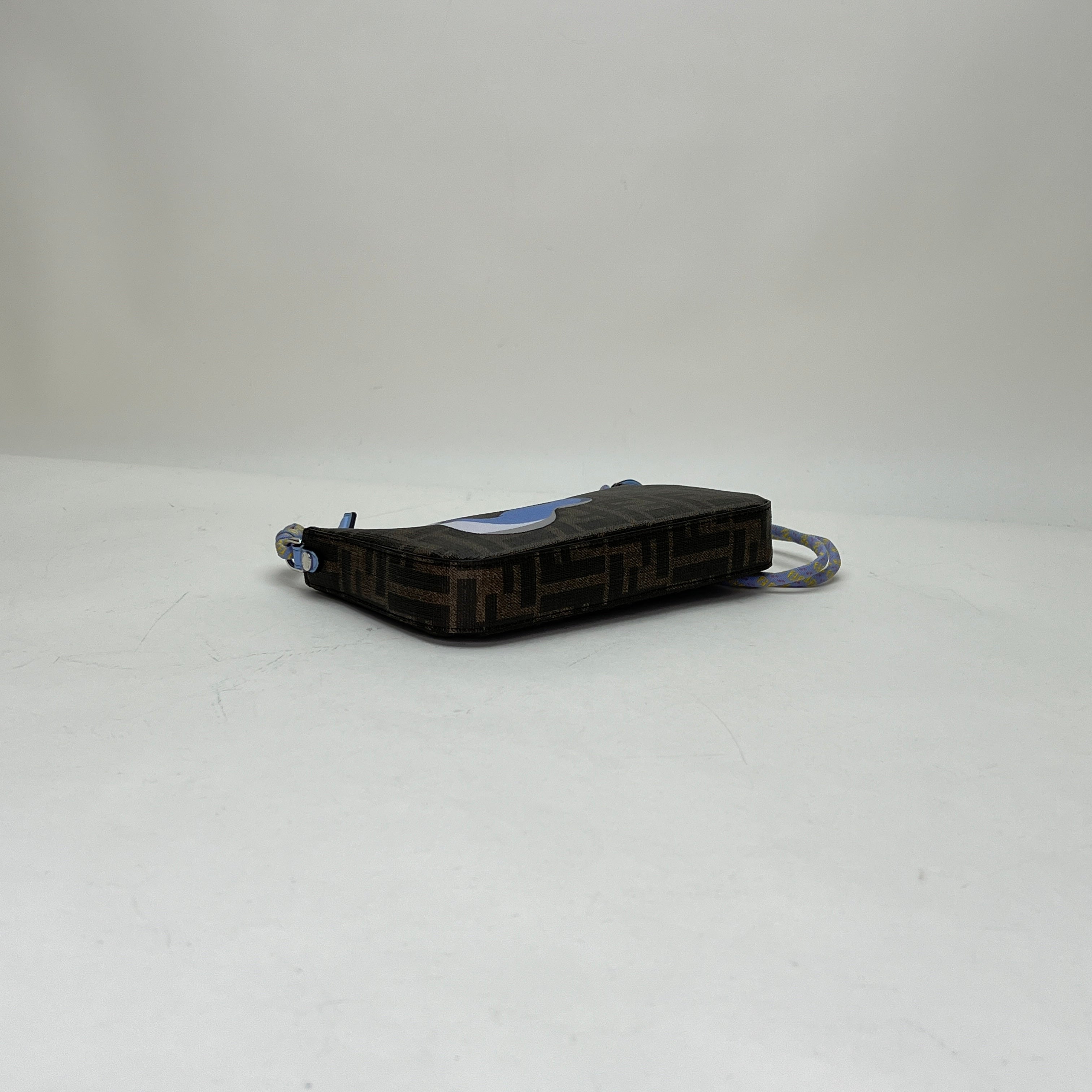 Pokemon Pochette Brown Shoulder Bag in Coated Canvas, Silver hardware - Image 5